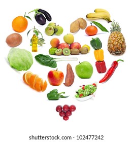 37,455 Vegetables Fruits Heart Images, Stock Photos & Vectors ...