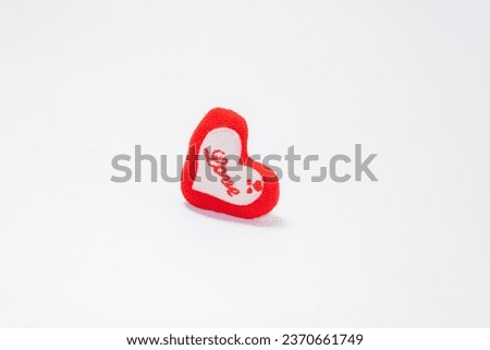 The Love Heart is a charming gift and designed to spread love and warmth on this special occasion such as valentines. This heart is a symbol of affection and devotion, made from the same soft fabric.