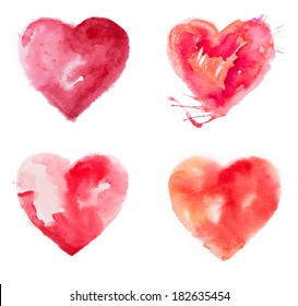 Love Heart Paint Watercolour