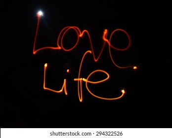 Love Life Light Sign