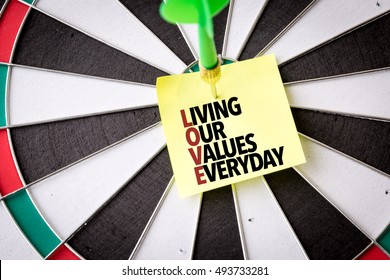 LOVE - Living Our Values Everyday