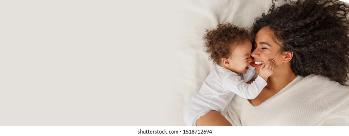Love of a mother and baby. Family at home. Lifestyle - Shutterstock ID 1518712694
