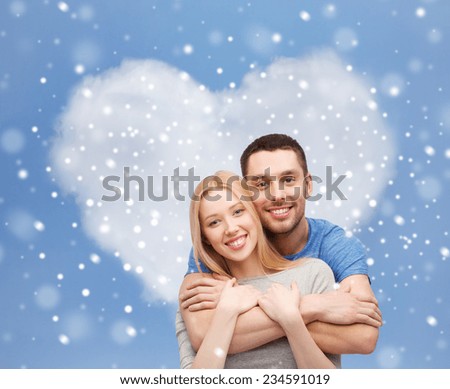 Similar – Image, Stock Photo affection Sky