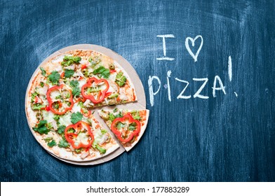 I Love Pizza Concept