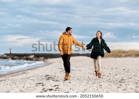 Similar – Image, Stock Photo be at sea Beach Sand Ocean