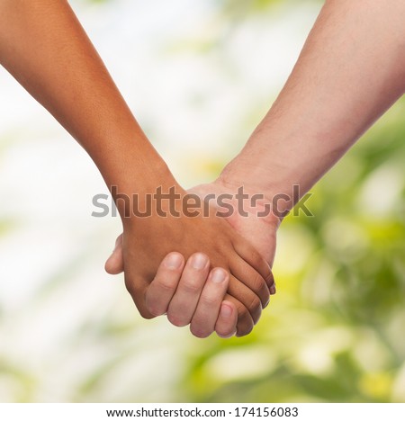 Similar – Image, Stock Photo two hands holding 2 freshly picked pairs of cherries