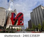 LOVE sign in Philadelphia Pennsylvania 