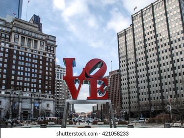 Love Statue, Philadelphia, Pennsylvania, USA