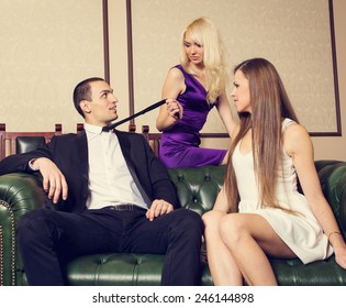 Love story for three. Love triangle where one man with two women. Love, feeling, jealousy, betrayal, betrayal, between three people. Mistress, love, sex, alcohol - of men's entertainment. Win a man.