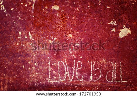 Similar – Image, Stock Photo T loves D Happy Wood Sign