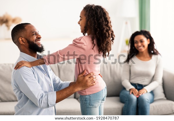 Love You Dad Portrait African American Stock Photo 1928470787 