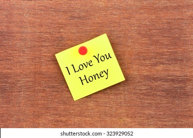 I Love You Honey Images Stock Photos Vectors Shutterstock