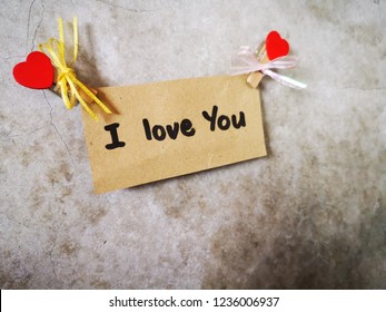 I love you written message  - Powered by Shutterstock