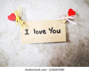 I love you written message  - Powered by Shutterstock