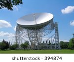 The Lovell Radio Telescope at Jodrell Bank, Cheshire, UK.