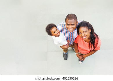 Lovely African Family - Top View