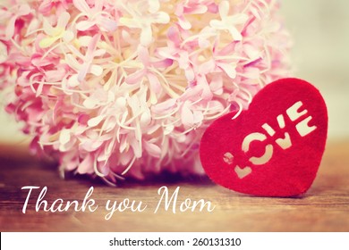 Lovely Background - German For Thank You Mom