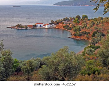 A Lovely Beach In Pilio , Greece