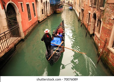 Lovely Canals In Venice.