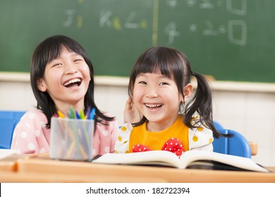 Lovely Children In The Classroom
