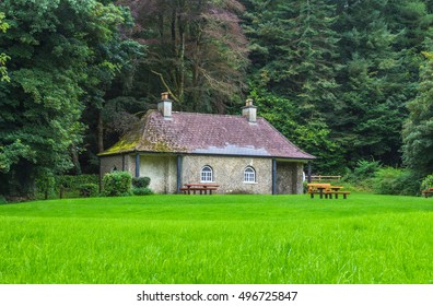 A lovely cottage in an enchanted woods setting, at Killykeen forest park, Cavan, Ireland.