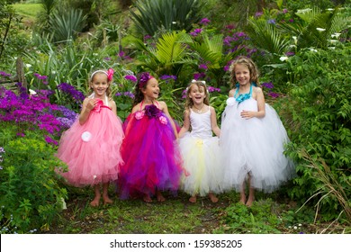 Lovely Girl Wearing A Ballet Tutu.