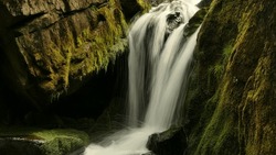 Lovely Little Waterfall In Rogoland In Norway
