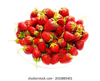 lovely ripe garden strawberry as part of a summer treat at harvest time - Powered by Shutterstock