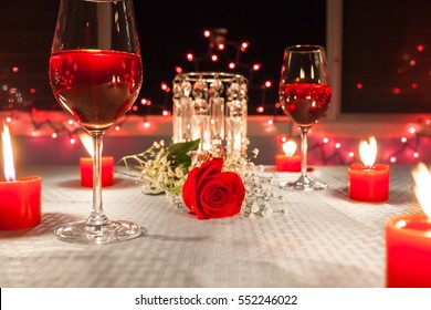 Romantic Dinner Couple Images Stock Photos Vectors