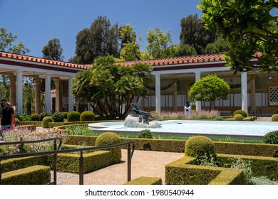 Lovely Views Of The Getty Villa In LA