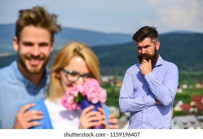 Image result for man flirting witha couple