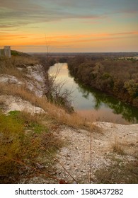 Lovers Landing lookout over Bosque River Waco Texas