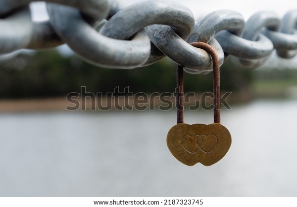 Lovers lock\
on bridge chain rope lock lovers\
bridge
