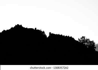 Lovers On The Stone Markers (Astronomical Observatory. Kokino, Macedonia)