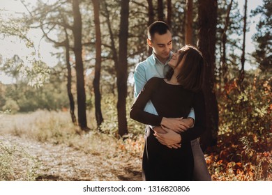 Lovers at sunset