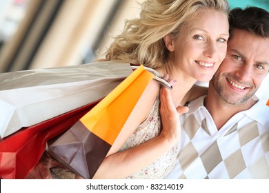 Loving Couple Shopping