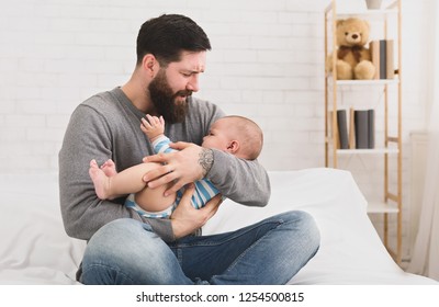 302 Sad Single Father With Baby Images, Stock Photos & Vectors ...