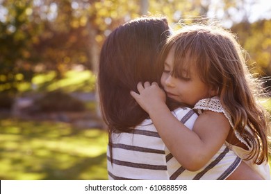 Mother And Daughter Hugging Mother And Daughter Hugging