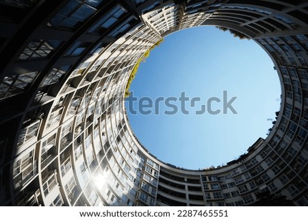 A Low Angle Shoot Of Urban Architecture