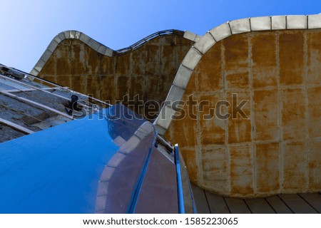 Similar – Image, Stock Photo The uprising of the building blocks