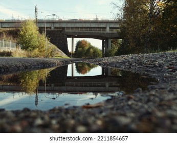 Low Angle View Of Bridge 