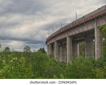 Low Angle View Of Bridge Against Sky