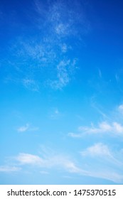 Low Angle View Of Clouds In Blue Sky