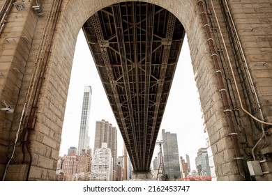 Low angle view of Queensboro bridge at New York city - Powered by Shutterstock