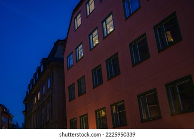 Low Angle View Of Residential Building Against Sky