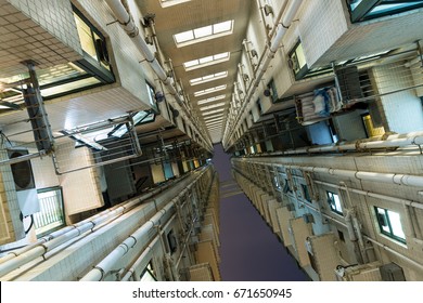 Low angle view of skyscraper