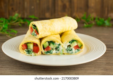 Low Carb Breakfast Protein Wrap 