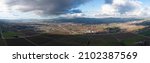 Low clouds drift the city of Livermore in Northern California, just east of San Francisco Bay. This beautiful is home to many vineyards and wineries.