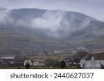 Low clouds in the mountains