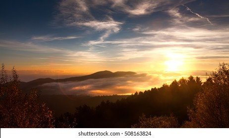 Low Clouds On Mountain Voras (Kaimaktsalan) Greece